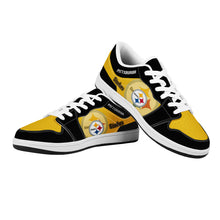 Load image into Gallery viewer, NFL Pittsburgh Steelers AF1 Low Top Fashion Sneakers Skateboard Shoes
