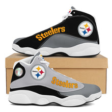 Load image into Gallery viewer, NFL Pittsburgh Steelers Sport High Top Basketball Sneakers Shoes For Men Women
