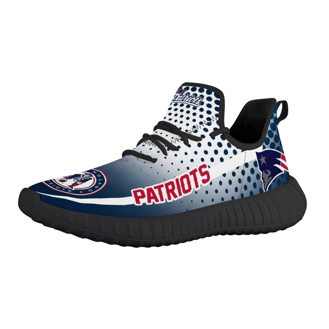 NFL New England Patriots Yeezy Sneakers Running Sports Shoes For Men Women