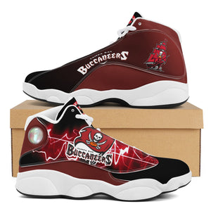 NFL Tampa Bay Buccaneers Sport High Top Basketball Sneakers Shoes For Men Women