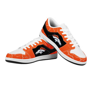NFL Denver Broncos AF1 Low Top Fashion Sneakers Skateboard Shoes