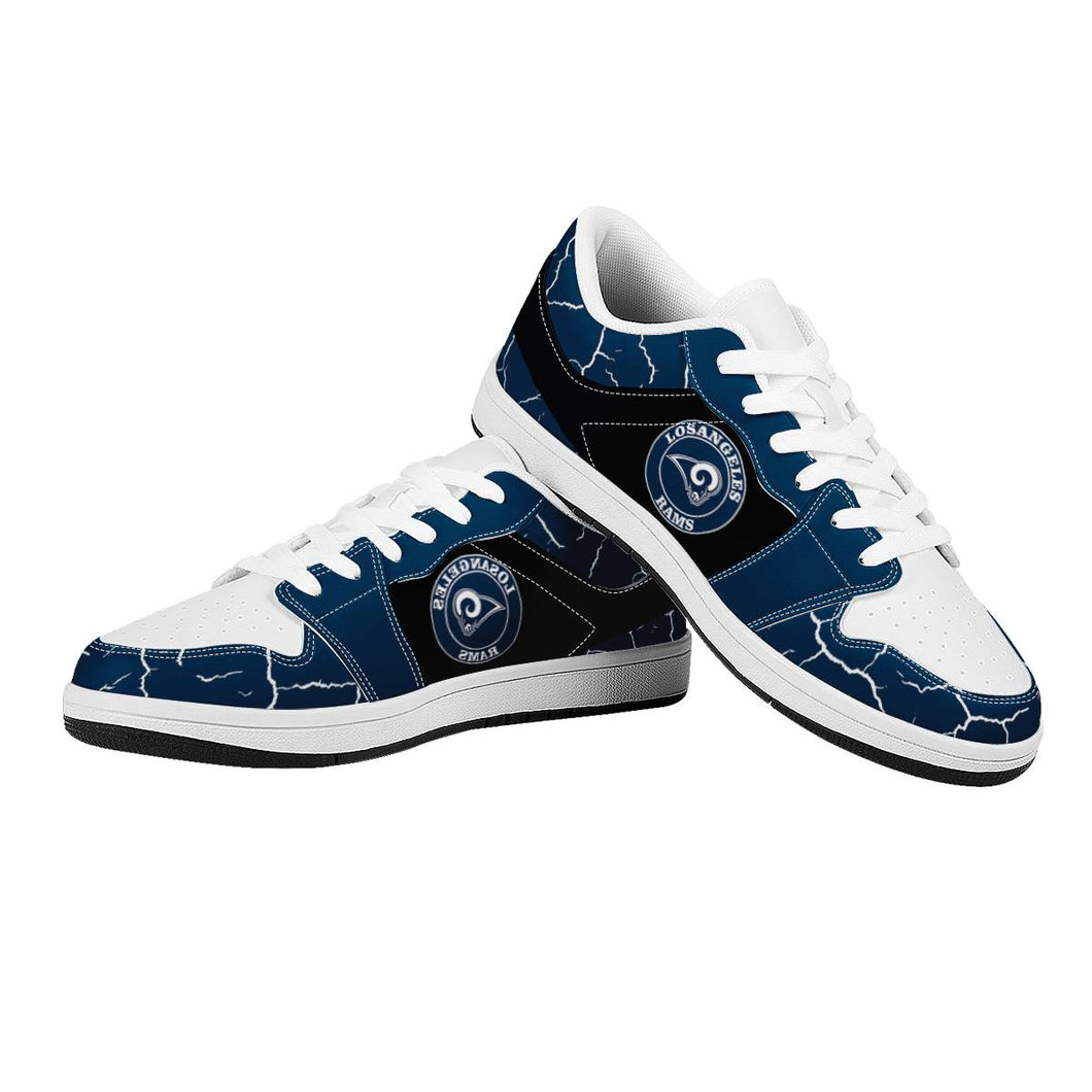 NFL Los Angeles Rams AF1 Low Top Fashion Sneakers Skateboard Shoes