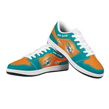 Load image into Gallery viewer, NFL Miami Dolphins AF1 Low Top Fashion Sneakers Skateboard Shoes
