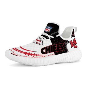 NFL Kansas City Chiefs Yeezy Sneakers Running Sports Shoes For Men Women