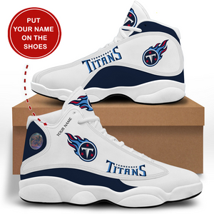 NFL Tennessee Titans Sport High Top Basketball Sneakers Shoes For Men Women