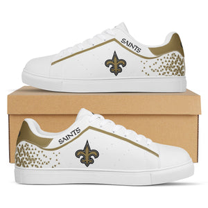 NFL New Orleans Saints Stan Smith Low Top Fashion Skateboard Shoes