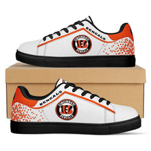 Load image into Gallery viewer, NFL Cincinnati Bengals Stan Smith Low Top Fashion Skateboard Shoes
