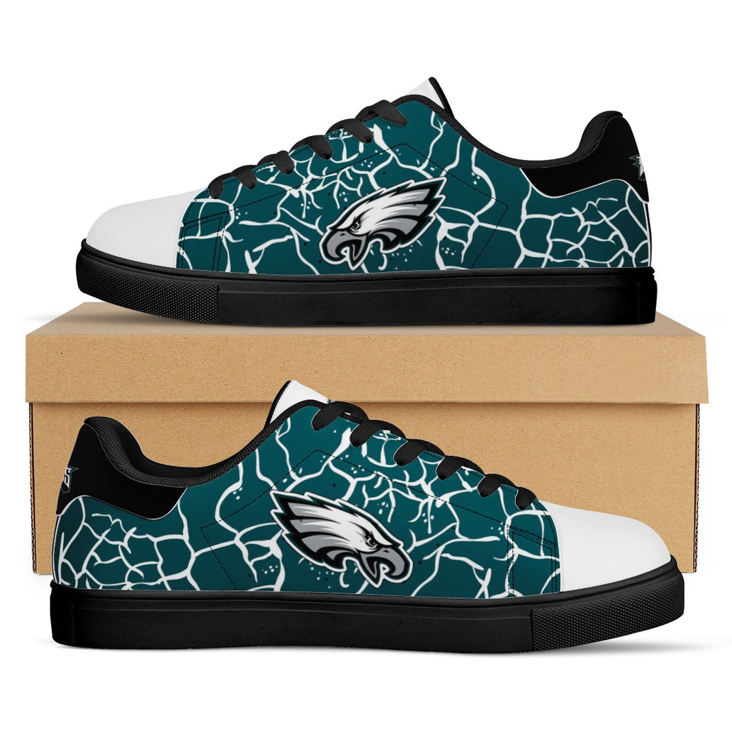 NFL Philadelphia Eagles Stan Smith Low Top Fashion Skateboard Shoes