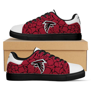 NFL Atlanta Falcons Stan Smith Low Top Fashion Skateboard Shoes