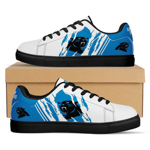 NFL Carolina Panthers Stan Smith Low Top Fashion Skateboard Shoes
