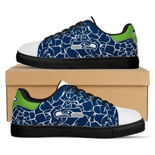 Load image into Gallery viewer, NFL Seattle Seahawks Stan Smith Low Top Fashion Skateboard Shoes
