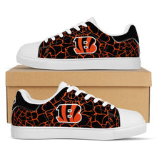 Load image into Gallery viewer, NFL Cincinnati Bengals Stan Smith Low Top Fashion Skateboard Shoes
