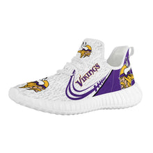 Load image into Gallery viewer, NFL Minnesota Vikings Yeezy Sneakers Running Sports Shoes For Men Women
