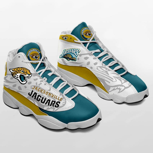 NFL Jacksonville Jaguars Sport High Top Basketball Sneakers Shoes For Men Women