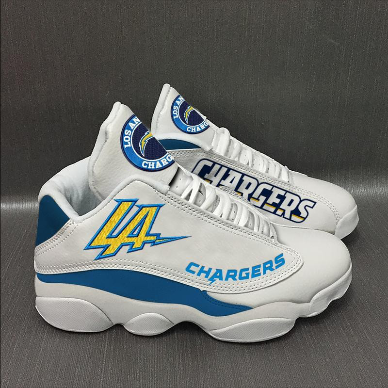 NFL Los Angeles Chargers Sport High Top Basketball Sneakers Shoes For Men Women