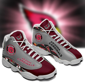 NFL Arizona Cardinals Sport High Top Basketball Sneakers Shoes For Men Women