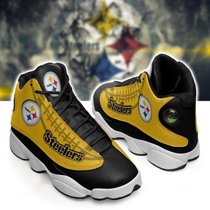 NFL Pittsburgh Steelers Sport High Top Basketball Sneakers Shoes For Men Women