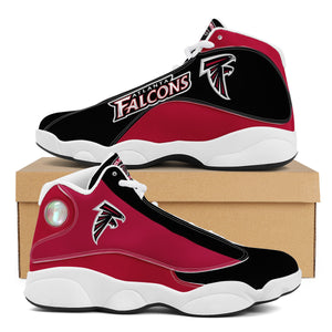NFL Atlanta Falcons Sport High Top Basketball Sneakers Shoes For Men Women