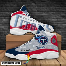 Load image into Gallery viewer, NFL Tennessee Titans Sport High Top Basketball Sneakers Shoes For Men Women
