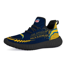 Load image into Gallery viewer, NFL Los Angeles Chargers Yeezy Sneakers Running Sports Shoes For Men Women
