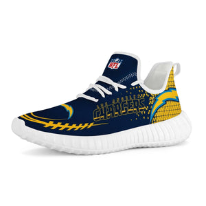 NFL Los Angeles Chargers Yeezy Sneakers Running Sports Shoes For Men Women