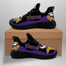 Load image into Gallery viewer, NFL Minnesota Vikings Yeezy Sneakers Running Sports Shoes For Men Women
