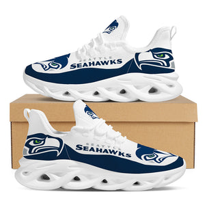NFL   Seattle Seahawks Casual Jogging Running Flex Control Shoes For Men Women