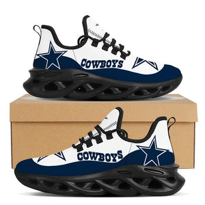 NFL Dallas Cowboys Casual Jogging Running Flex Control Shoes For Men Women