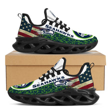 Load image into Gallery viewer, NFL   Seattle Seahawks Casual Jogging Running Flex Control Shoes For Men Women

