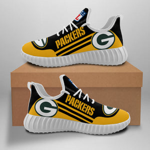 NFL Green Bay Packers Yeezy Sneakers Running Sports Shoes For Men Women