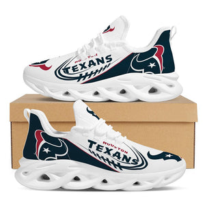 NFL Houston Texans Casual Jogging Running Flex Control Shoes For Men Women