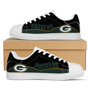 NFL Green Bay Packers Stan Smith Low Top Fashion Skateboard Shoes