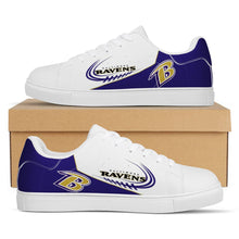 Load image into Gallery viewer, NFL Baltimore Ravens Stan Smith Low Top Fashion Skateboard Shoes
