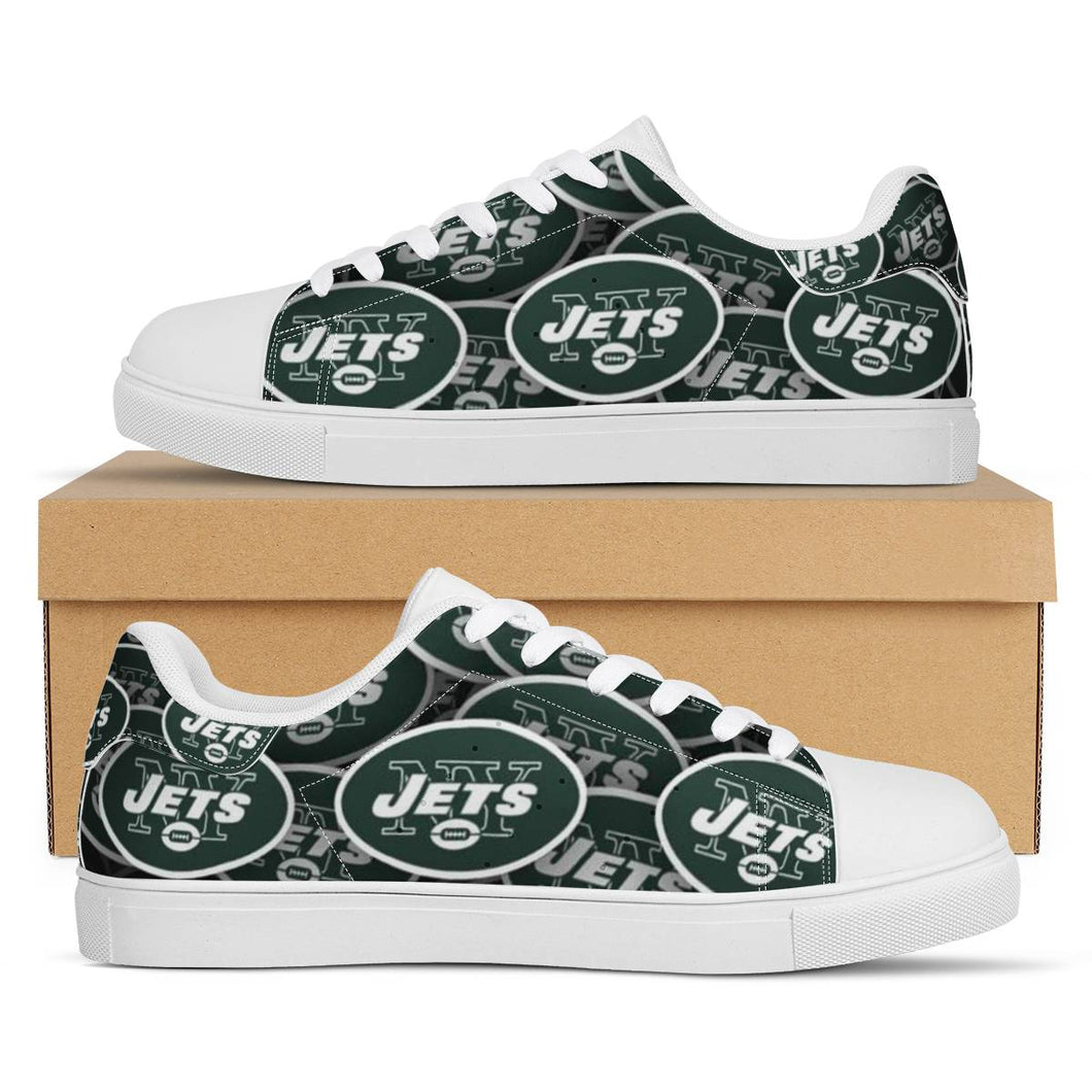 NFL New York Jets Stan Smith Low Top Fashion Skateboard Shoes