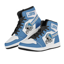 Load image into Gallery viewer, NFL Detroit Lions Air Force 1 High Top Fashion Sneakers Skateboard Shoes
