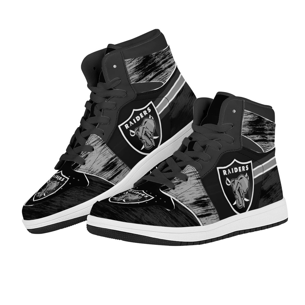 NFL Las Vegas Raiders Air Force 1 High Top Fashion Sneakers Skateboard Shoes