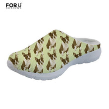 Load image into Gallery viewer, Youwuji Fashion Boston Terrier Cute Women&#39;s Sandals Casual Summer Home Women Sandals Slippers Shoes Woman Beach Sandalias Mujer 2018
