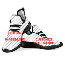 Load image into Gallery viewer, Youwuji Fashion 3D Black Art Afro Women Printing Mesh Knit Sneakers Casual Spring/Autumn Footwear African Print Brand Ladies Shoes
