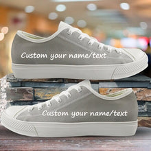 Load image into Gallery viewer, Youwuji Fashion Nursing Shoes for Women Low Top Canvas Shoes Medical/Nurse Pattern Lace Up Sneakers Casual Fashion Ladies Shoes Flat
