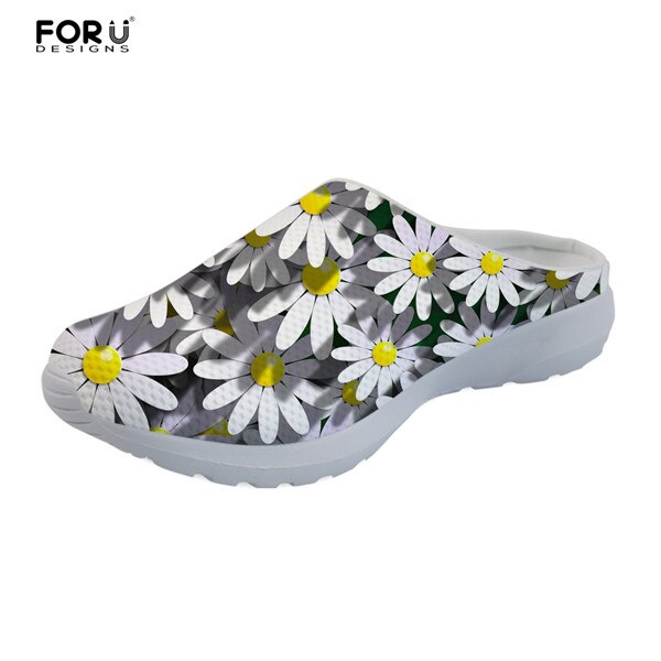 Youwuji Fashion Fashion Flower Printing Sandals Casual Summer Slippers Women 2018 Floral Style Women's Beach Sandals Zapatos Mujer