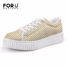 Load image into Gallery viewer, Youwuji Fashion Women Solid Casual Platform Shoes High Quality Female Lace-up Shoes for Ladies Flats Height Increasing Shoes Woman
